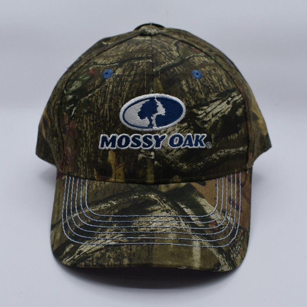 Mossy Oak Infinity Camo Twill Adjustable Hat Cap Hunting Outdoors Camoflague NEW